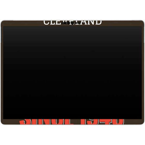 NFL Cleveland Browns Helmet Surface Pro 8 Skin