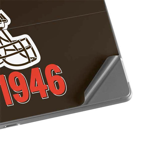 NFL Cleveland Browns Helmet Surface Pro 8 Skin