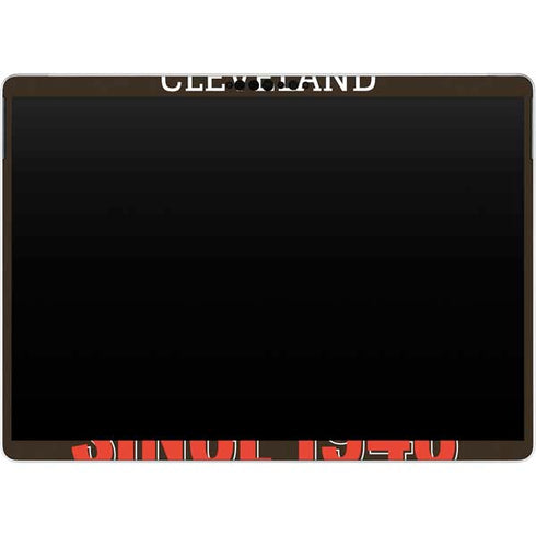 NFL Cleveland Browns Helmet Surface Pro 9 Skin