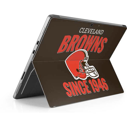NFL Cleveland Browns Helmet Surface Pro 9 Skin
