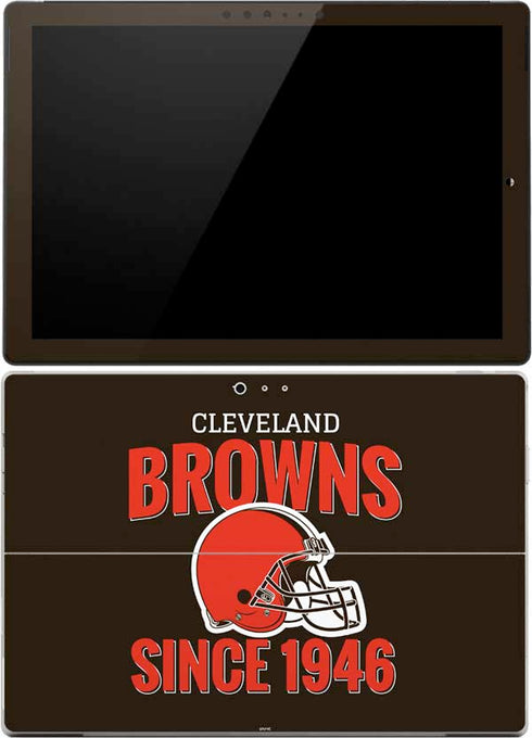 NFL Cleveland Browns Helmet Surface Pro (2017) Skin