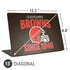 NFL Cleveland Browns Helmet Universal Laptop 15in (12.2 x 8.8in) Skin