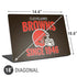 NFL Cleveland Browns Helmet Universal Laptop 18in (14.6 x 10.6in) Skin