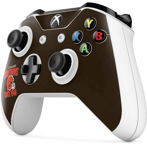 NFL Cleveland Browns Helmet Xbox One S Controller Skin