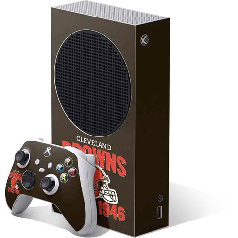 NFL Cleveland Browns Helmet Xbox Series S Bundle Skin