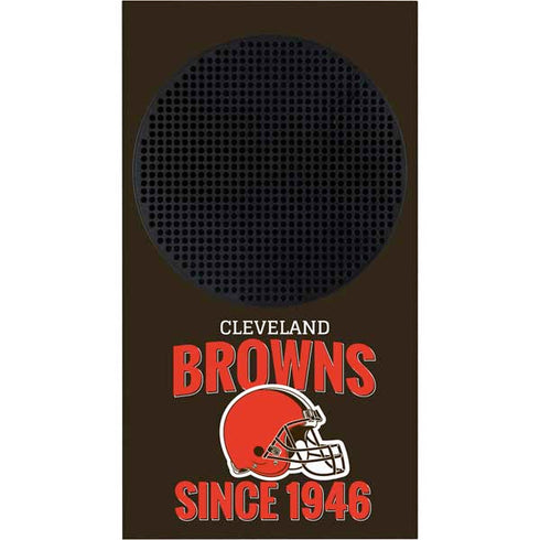 NFL Cleveland Browns Helmet Xbox Series S Console Skin