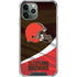 NFL Cleveland Browns iPhone 11 Pro Max Clear Case