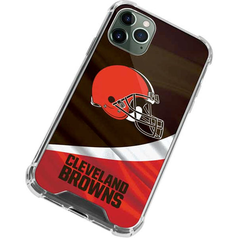 NFL Cleveland Browns iPhone 11 Pro Max Clear Case