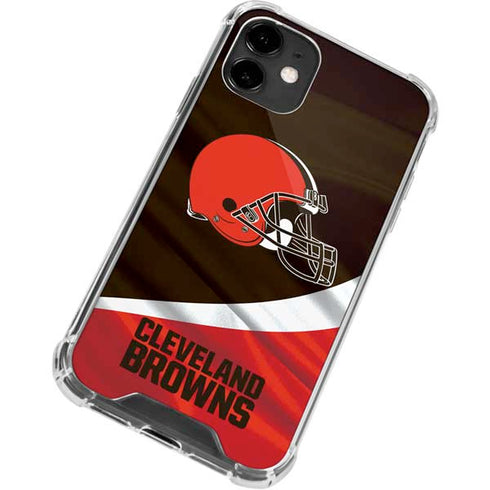 NFL Cleveland Browns iPhone 12 Clear Case