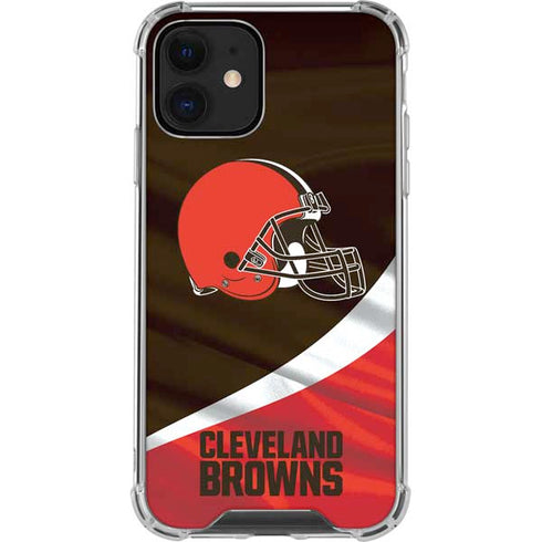NFL Cleveland Browns iPhone 12 Mini Clear Case