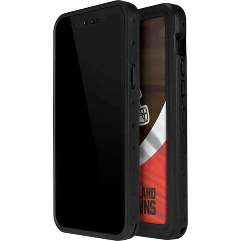 NFL Cleveland Browns iPhone 12 Mini Waterproof Case