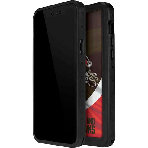 NFL Cleveland Browns iPhone 12 Pro Waterproof Case