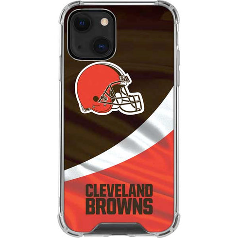 NFL Cleveland Browns iPhone 14 Clear Case