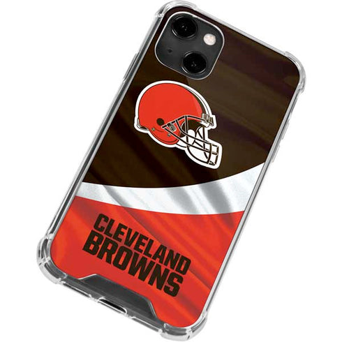 NFL Cleveland Browns iPhone 14 Clear Case