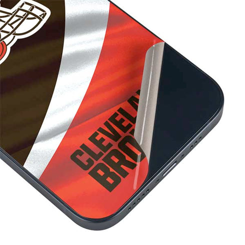 NFL Cleveland Browns iPhone 15 Plus Skin
