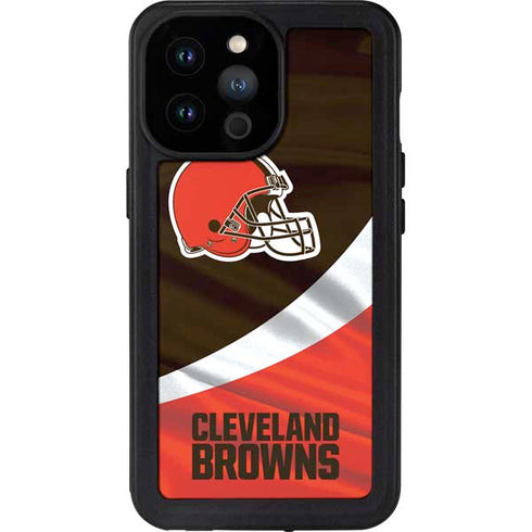 NFL Cleveland Browns iPhone 14 Pro Max Waterproof Case