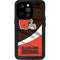 NFL Cleveland Browns iPhone 14 Pro Waterproof Case