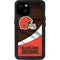 NFL Cleveland Browns iPhone 15 Plus Waterproof Case