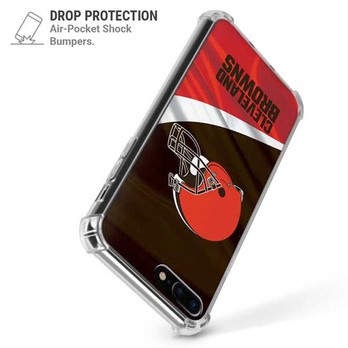 NFL Cleveland Browns iPhone 7/8 Plus Clear Case
