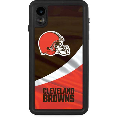 NFL Cleveland Browns iPhone XR Waterproof Case