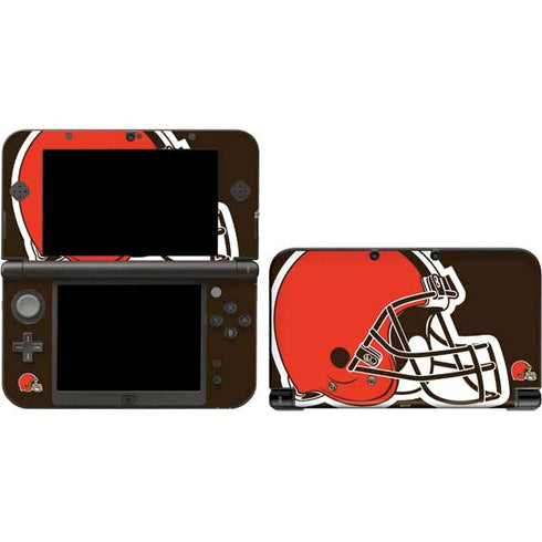 NFL Cleveland Browns Large Logo 3DS XL 2015 Skin