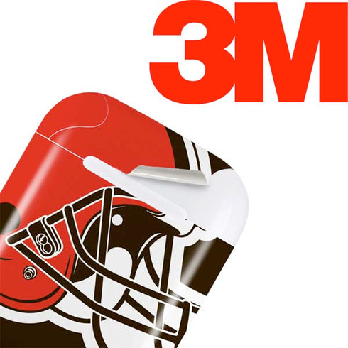 NFL Cleveland Browns Large Logo Apple AirPods 2 Skin