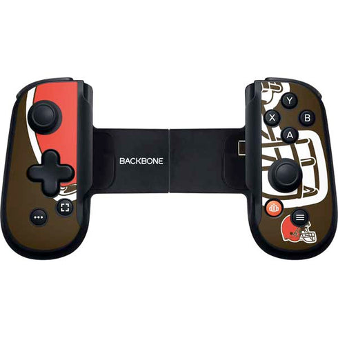 NFL Cleveland Browns Large Logo Backbone One for iPhone Game Controller Skin