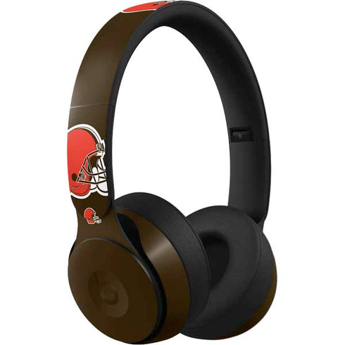 NFL Cleveland Browns Large Logo Beats Solo Pro Skin
