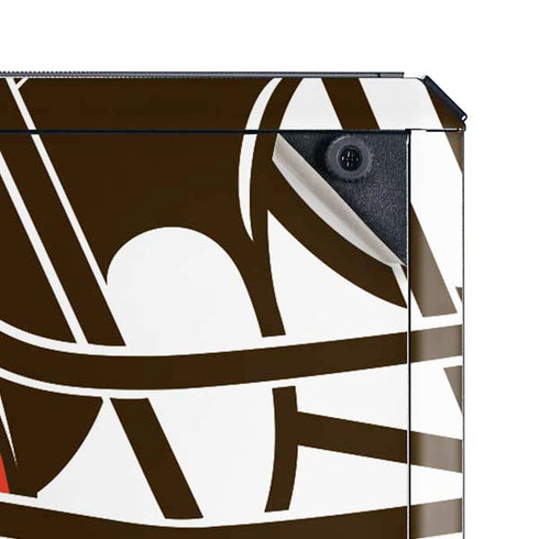 NFL Cleveland Browns Large Logo Cooler Master MasterBox Q300L Mini Tower Skin