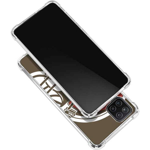 NFL Cleveland Browns Large Logo Galaxy A12 Clear Case