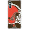 NFL Cleveland Browns Large Logo Galaxy A13 5G Clear Case