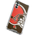 NFL Cleveland Browns Large Logo Galaxy A13 5G Clear Case