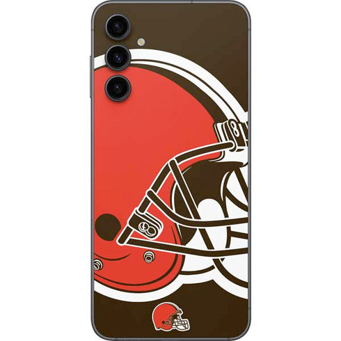 NFL Cleveland Browns Large Logo Galaxy A14 5G Skin