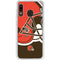 NFL Cleveland Browns Large Logo Galaxy A20 Clear Case