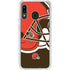 NFL Cleveland Browns Large Logo Galaxy A20 Clear Case