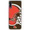 NFL Cleveland Browns Large Logo Galaxy A50 Clear Case