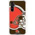NFL Cleveland Browns Large Logo Galaxy A54 5G Clear Case