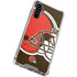 NFL Cleveland Browns Large Logo Galaxy A54 5G Clear Case