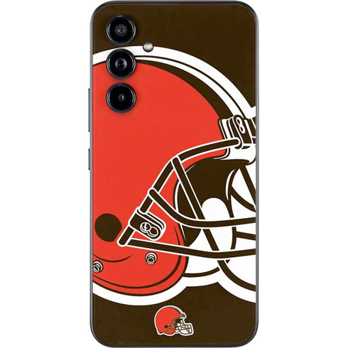 NFL Cleveland Browns Large Logo Galaxy A54 5G Skin