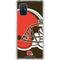 NFL Cleveland Browns Large Logo Galaxy A71 5G Clear Case