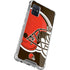 NFL Cleveland Browns Large Logo Galaxy A71 5G Clear Case