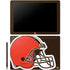 NFL Cleveland Browns Large Logo Galaxy Book 12in Skin