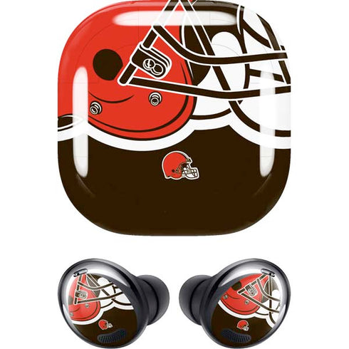 NFL Cleveland Browns Large Logo Galaxy Buds Pro Skin