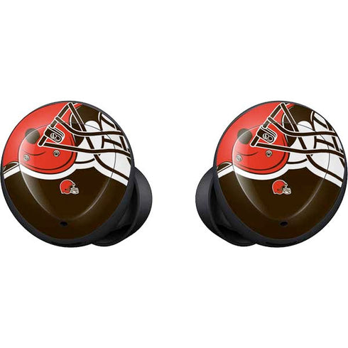 NFL Cleveland Browns Large Logo Galaxy Buds Skin