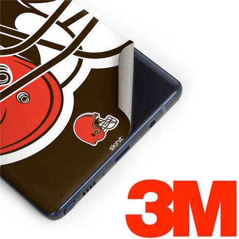 NFL Cleveland Browns Large Logo Galaxy Note 9 Skin