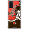 NFL Cleveland Browns Large Logo Galaxy Note20 5G Clear Case