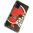 NFL Cleveland Browns Large Logo Galaxy S20 FE Clear Case
