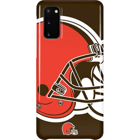NFL Cleveland Browns Large Logo Galaxy S20 Lite Case