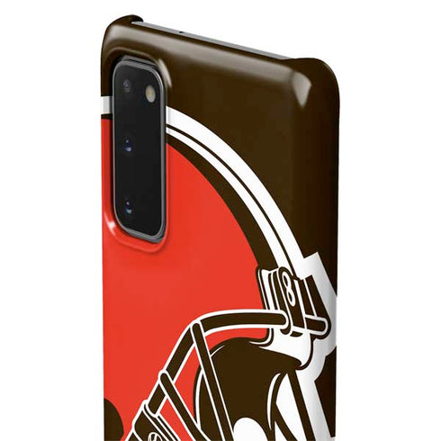 NFL Cleveland Browns Large Logo Galaxy S20 Lite Case
