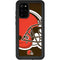 NFL Cleveland Browns Large Logo Galaxy S20 Plus Waterproof Case